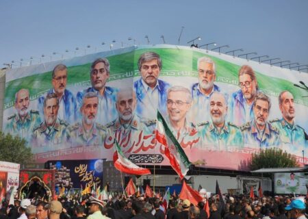 مراسم گرامیداشت اربعین شهدای اقتدار نیروی هوا فضای سپاه برگزار شد