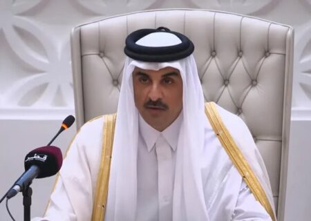 امیر قطر: نشست شرم‌الشیخ باید سرآغازی برای توافقات آینده و حل عادلانه مساله فلسطین باشد