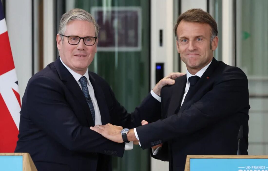 استارمر و مکرون خواستار تحریم‌های جدید علیه روسیه شدند