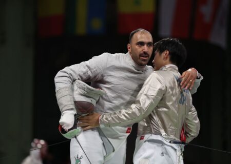 پاکدامن به یک‌چهارم رقابت‌های جهانی شمشیربازی نرسید