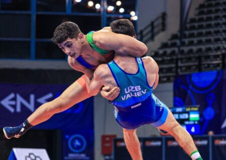 سعود یک فینالیست و ۲ شانس برنز ایران در مسابقات کشتی فرنگی نوجوانان جهان