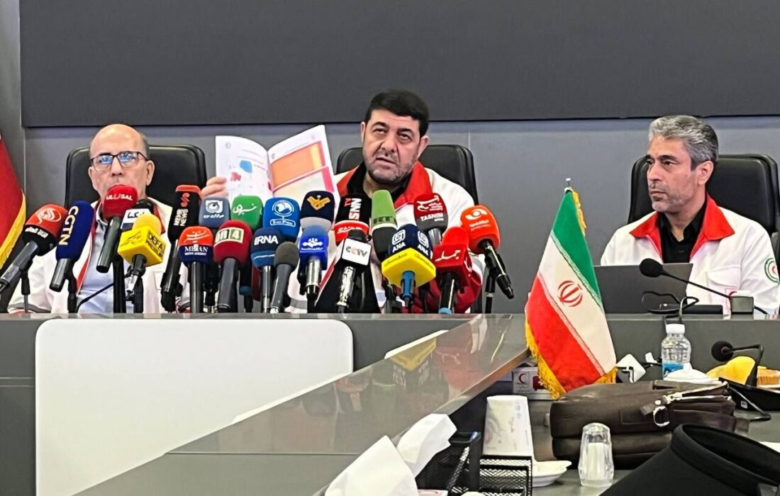 رییس جمعیت هلالاحمر؛ ۷۰ درصد مصدومان جنگ ۱۲ روزه توسط هلال احمر نجات یافتند