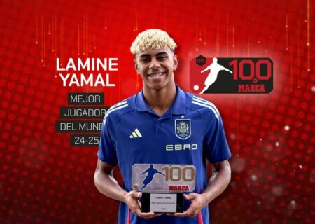 یامال برترین بازیکن سال