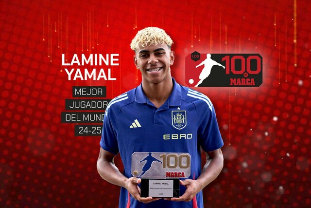 یامال برترین بازیکن سال