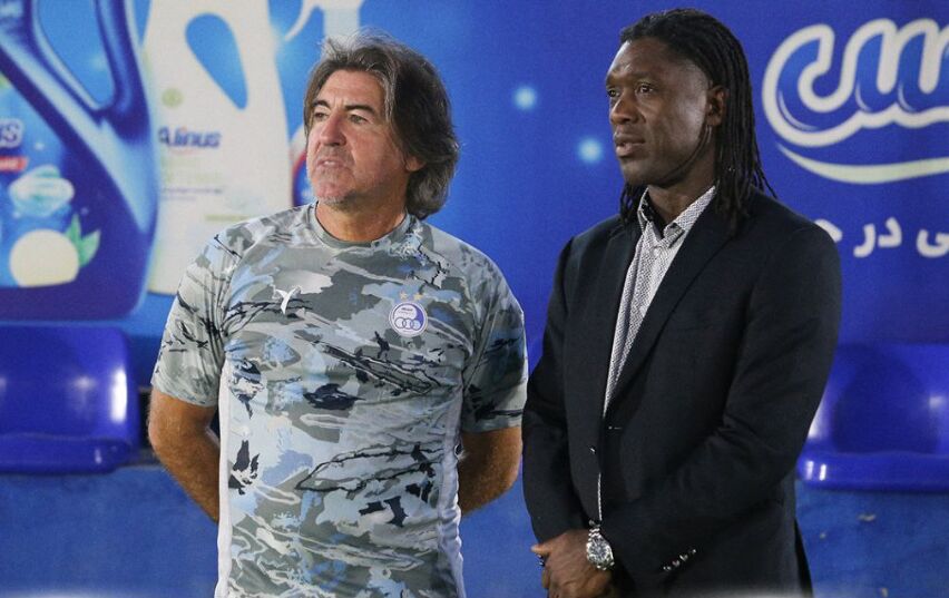 تمرین تیم استقلال با حضور سیدورف و ساپینتو برگزار شد