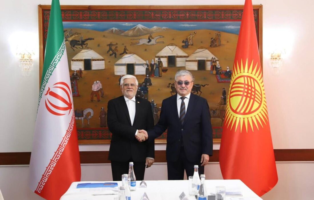 عارف: سطح روابط اقتصادی تهران-بیشکک متناسب با روابط فرهنگی تاریخی افزایش یابد