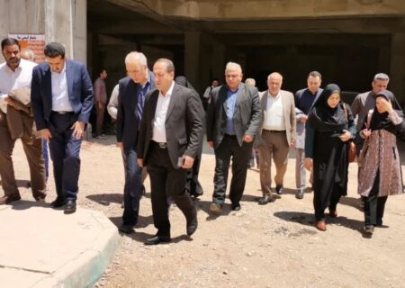 بازدید از راه‌اندازی پروژه در حال احداث مرکز جامع سرطان 