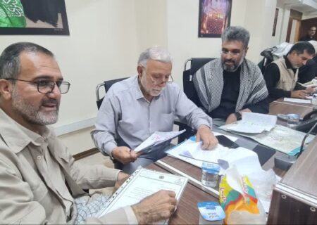 حضور معاون استاندار اصفهان در قرارگاه عملیاتی ستاد بازسازی عتبات عالیات در کربلای معلی