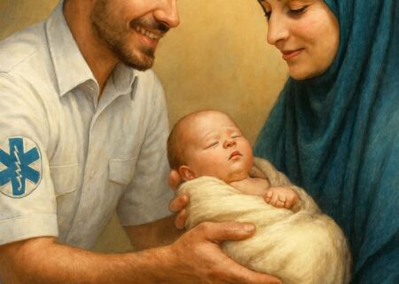 نجات جان نوزاد ۶ روزه از خفگی