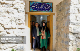بازدید معاون صنایع‌دستی و هنرهای سنتی کشور از موزه و نگارخانه شهر سده لنجان