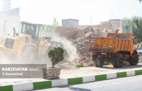 پروژه آزادسازی و اصلاح هندسی سه راه استقلال سده لنجان