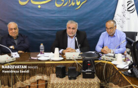 نشست بررسی مصوبات سفر معاون وزیر راه و شهرسازی به شهرستان لنجان