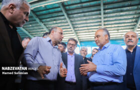 بازدید معاون تربیت‌بدنی و سلامت وزارت آموزش و پرورش از فضاهای ورزشی شهرستان لنجان