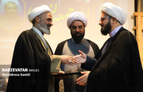 آیین تکریم و معارفه امام جمعه زرین شهر