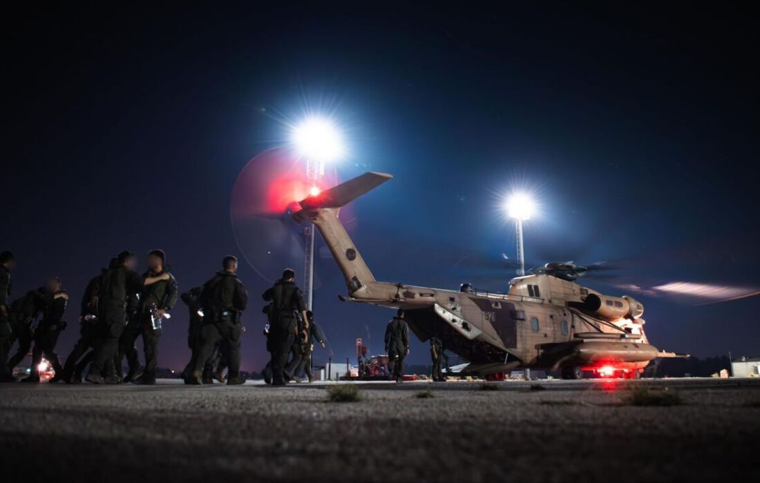 فرود بالگردهای رژیم صهیونیستی در جنوب سوریه