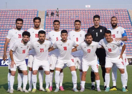 تساوی ایران مقابل ازبکستان در نیمه نخست فینال کافا