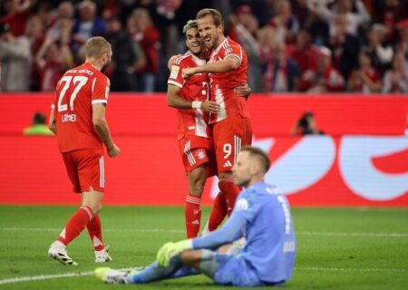 شمار هت‌تریک‌ هری کین در بوندسلیگا به عدد هشت رسید