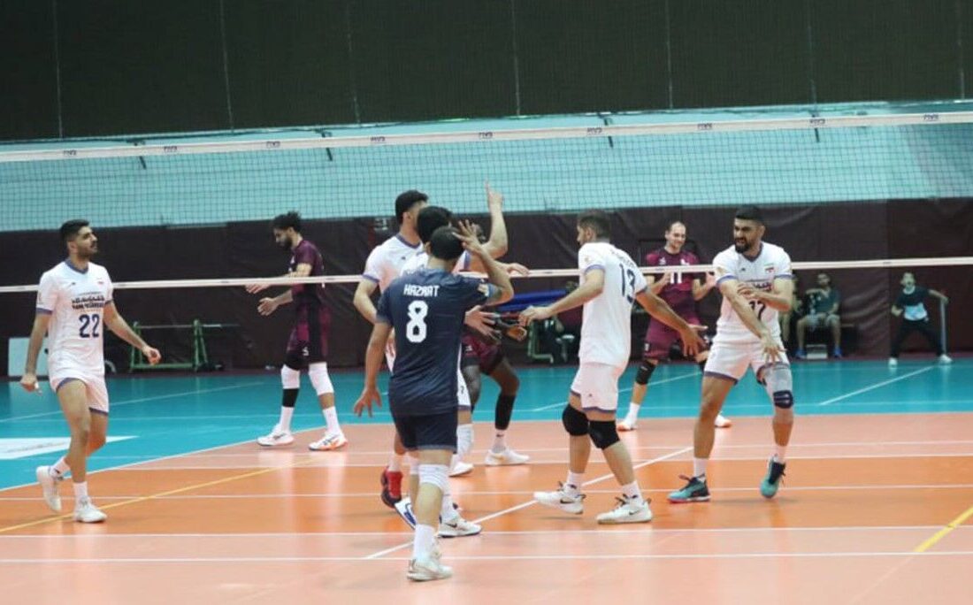 پیروزی تیم ملی والیبال برابر قطر در یک بازی تدارکاتی