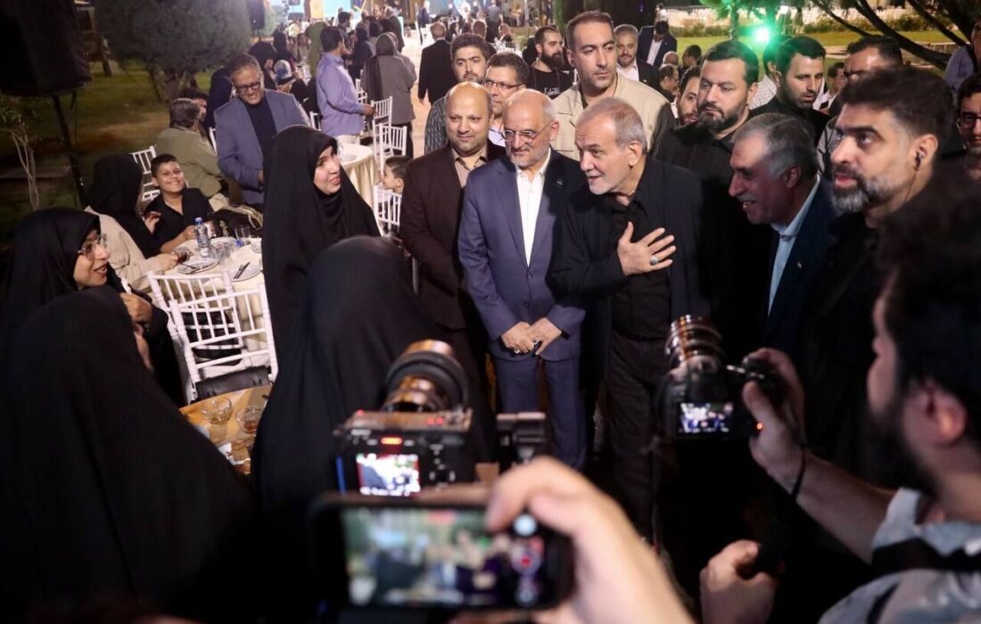 حاشیه‌های حضور پزشکیان در آیین بزرگداشت روز خبرنگار