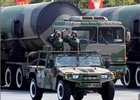 زرادخانه هسته‌ای چین در حال گسترش است