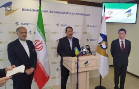 امضا نقشه راه همکاریهای ایران و اتحادیه اوراسیا در مسکو