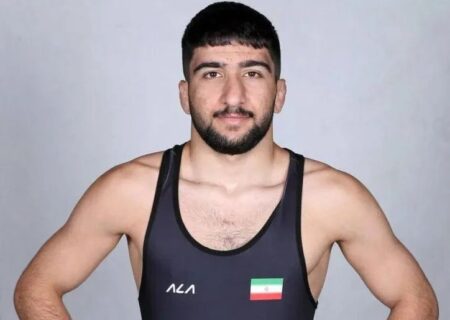 نایب قهرمانی احمدی در مسابقات جهانی کشتی