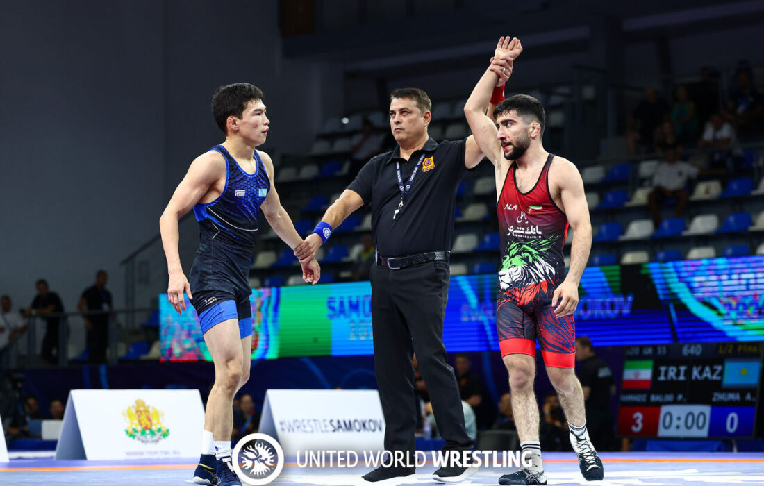 احمدی صاحب مدال نقره شد