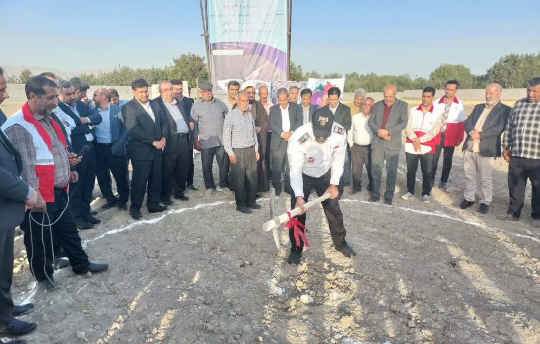 کلنگ‌زنی دو پایگاه اورژانس پیش‌بیمارستانی در شهرستان فلاورجان