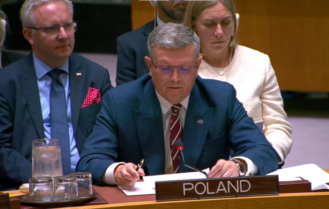 آمریکا و بیش از ۴۰ کشور خواستار اقدام سازمان ملل درباره نقض حریم هوایی لهستان شدند