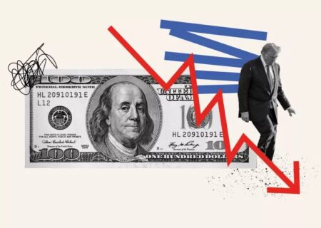 محبوبیت ترامپ در سرازیری سقوط