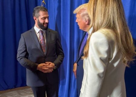 دیدار احمد الشرع با ترامپ