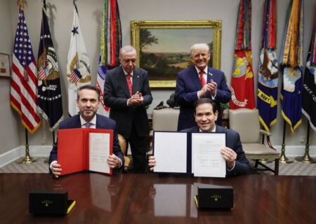 امضای تفاهم‌نامه همکاری هسته‌ای میان آمریکا و ترکیه