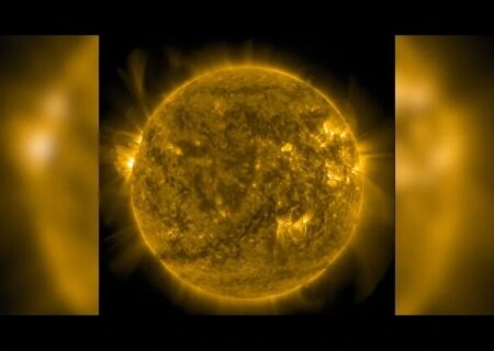 خورشید در حال بیدار شدن است!
