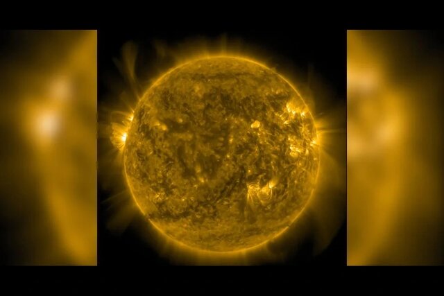خورشید در حال بیدار شدن است!