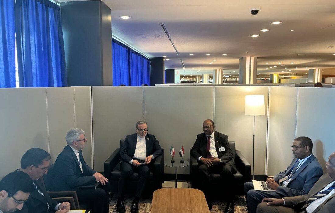 دیدار عراقچی با وزیر امور خارجه سوان