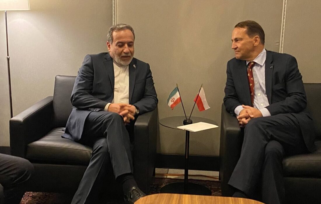دیدار عراقچی با وزیر امور خارجه لهستان