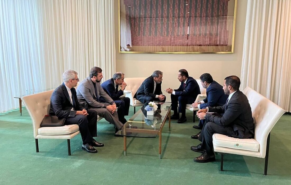 دیدار وزرای خارجه ایران و قطر در نیویورک