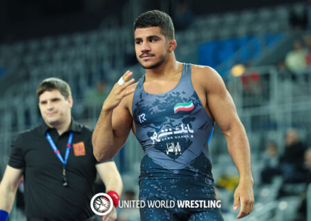 قهرمانی فرخی در کشتی فرنگی قهرمانی جهان