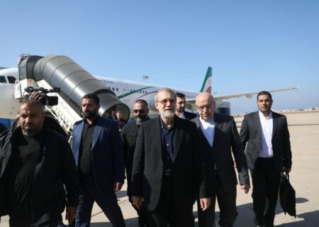 لاریجانی وارد بیروت پایتخت لبنان شد