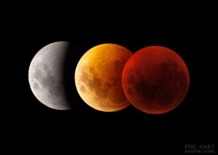 ماه‌گرفتگی در آسمان ایران آغاز شد