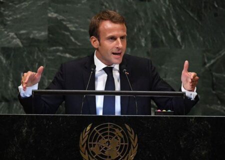 مکرون: روز چهارشنبه با رئیس‌جمهور ایران دیدار خواهم کرد