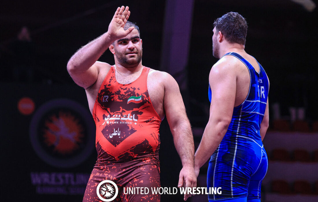 میرزازاده دومین طلای ایران را به گردن آویخت