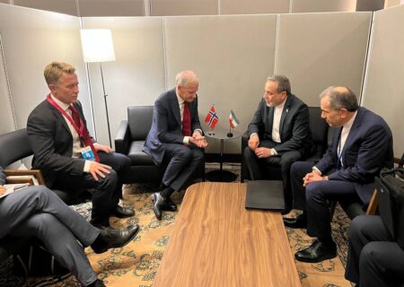 عراقچی با وزیر خارجه نروژ دیدار کرد