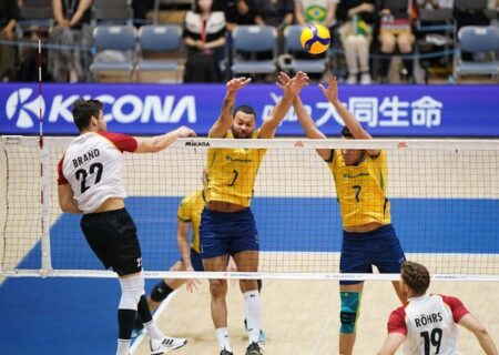 شکست تیم والیبال برزیل و خطر حذف از قهرمانی جهان