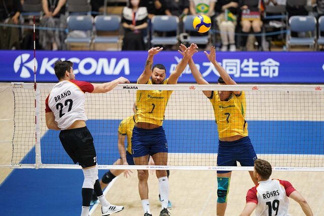 شکست تیم والیبال برزیل و خطر حذف از قهرمانی جهان
