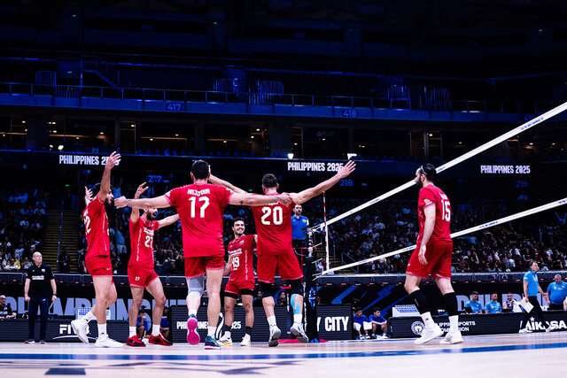 والیبال ایران در آستانه تاریخسازی/برنامه روز دوم یک چهارم نهایی قهرمانی جهان