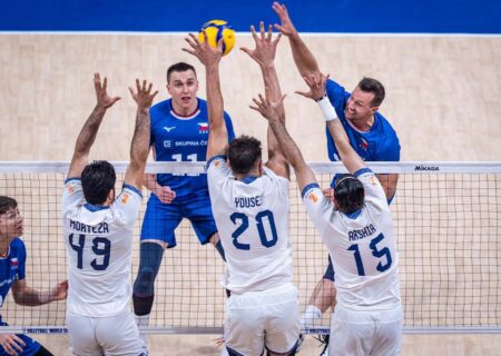 شکست تلخ ایران برابر چک در مسابقات والیبال قهرمانی جهان