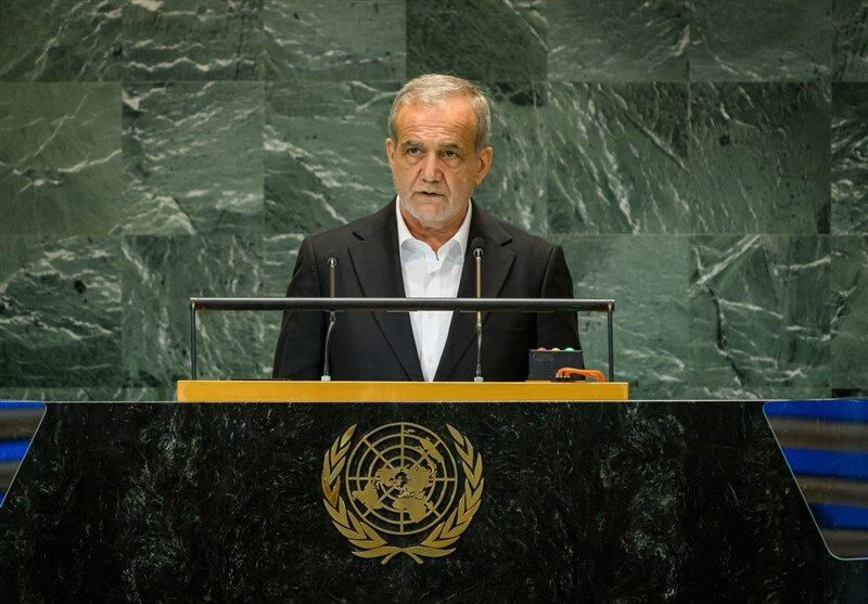 سخنرانی رئیس جمهور در مجمع عمومی سازمان ملل آغاز شد