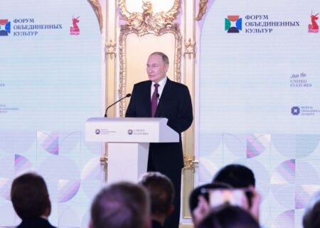 رئیس‌جمهور روسیه : استانداردهای دوگانه و تهدید فرهنگ‌ها در جهان پایان یابد