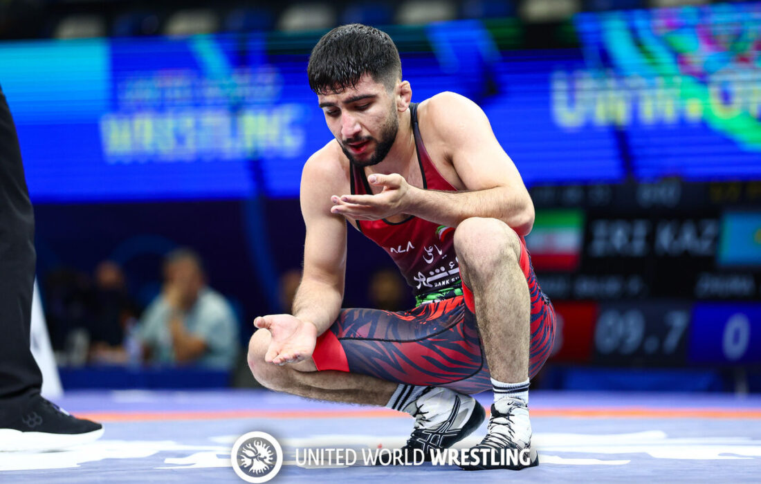 تمجید اتحادیه جهانی کشتی از احمدی